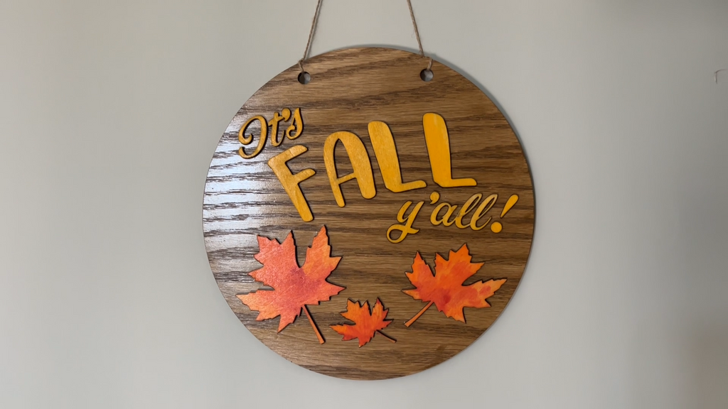 Free Laser Engraving Files for the Fall Season!
