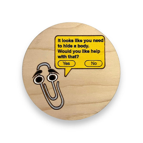 Clippy Coaster