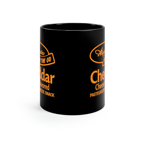 Runner's Snack Box Fake Cheese - 11oz Black Mug