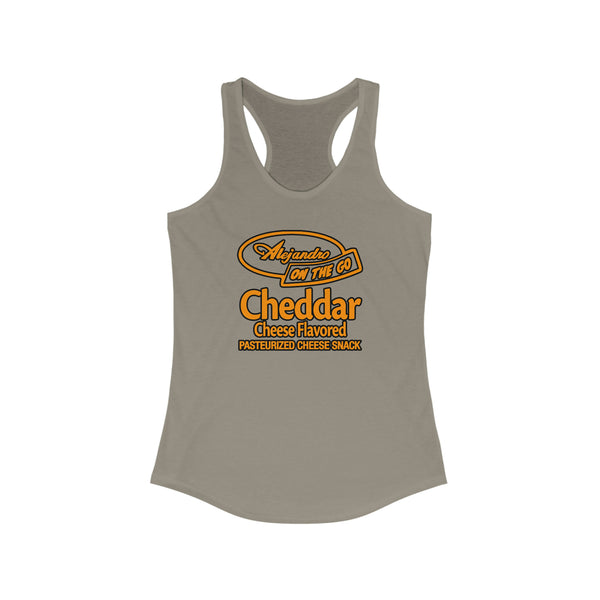 Runner's Snack Box Fake Cheese - Women's Ideal Racerback Tank