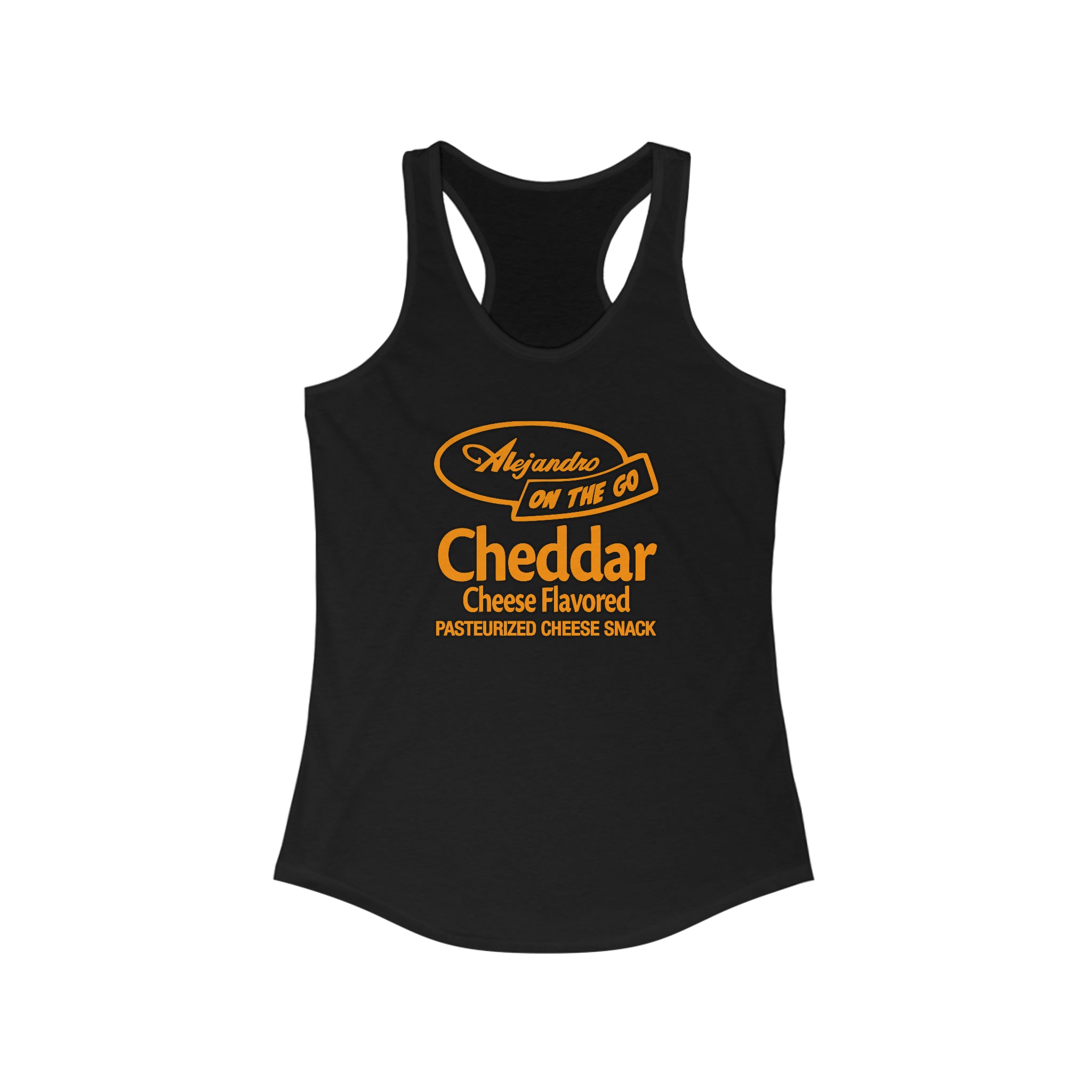 Runner's Snack Box Fake Cheese - Women's Ideal Racerback Tank