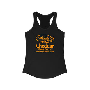 Runner's Snack Box Fake Cheese - Women's Ideal Racerback Tank