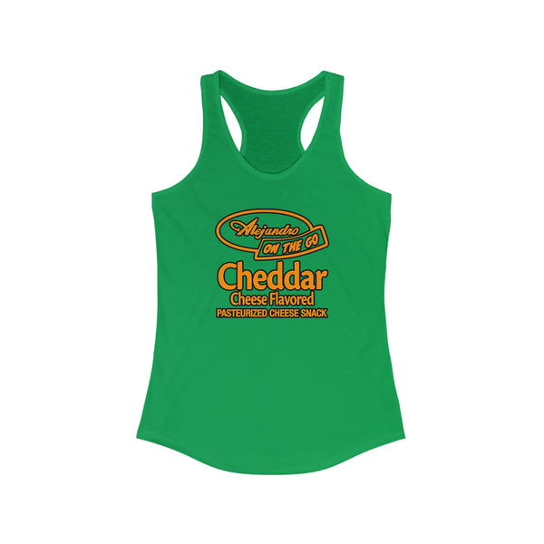 Runner's Snack Box Fake Cheese - Women's Ideal Racerback Tank