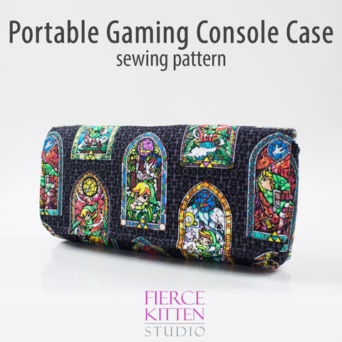 Portable Gaming Console Case Sewing Pattern