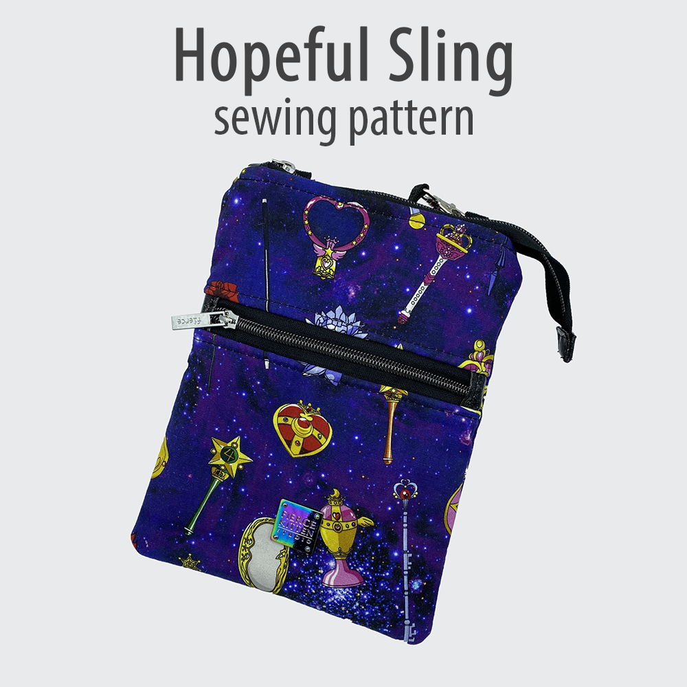 How to Sew a Sling Bag with Zipper | Patterns, Tutorials & Courses