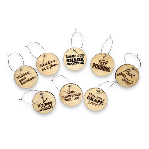 Funny Wine Charms