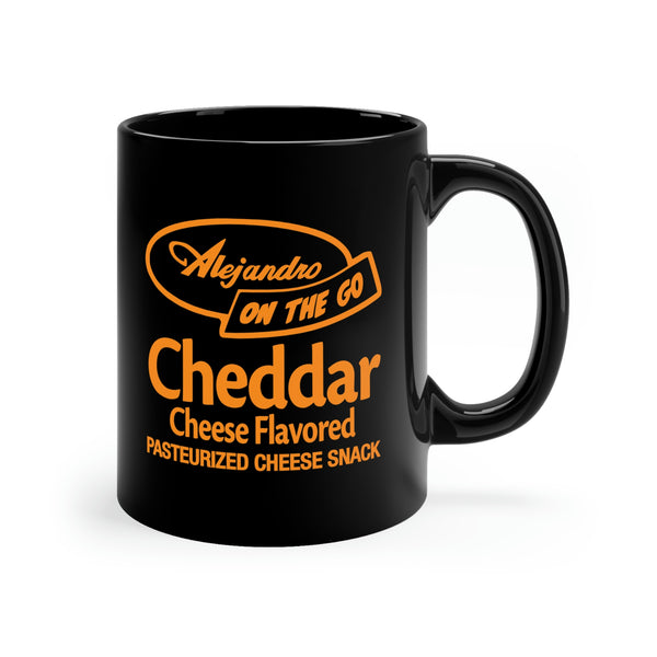Runner's Snack Box Fake Cheese - 11oz Black Mug